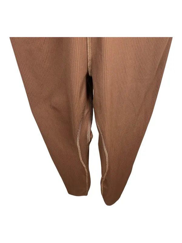 Lululemon Align Ribbed Bodysuit 25" Roasted Brown Athleisure Lounge Yoga Size 4 - Image 11