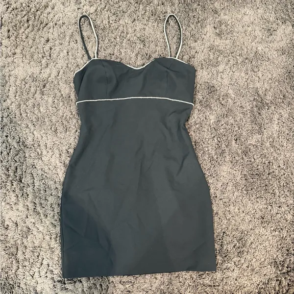 River‎ Island Black Strappy Mini Dress - Image 2