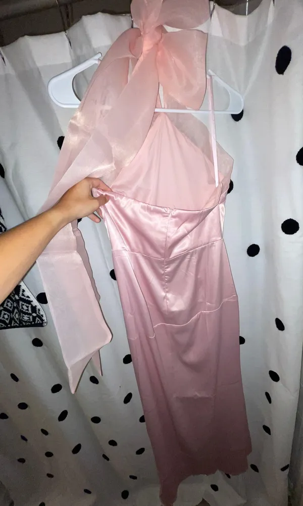 Selfie Leslie Pink Formal Dress - Image 3