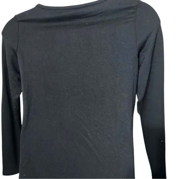 Banana Republic black stretchy top - Image 3