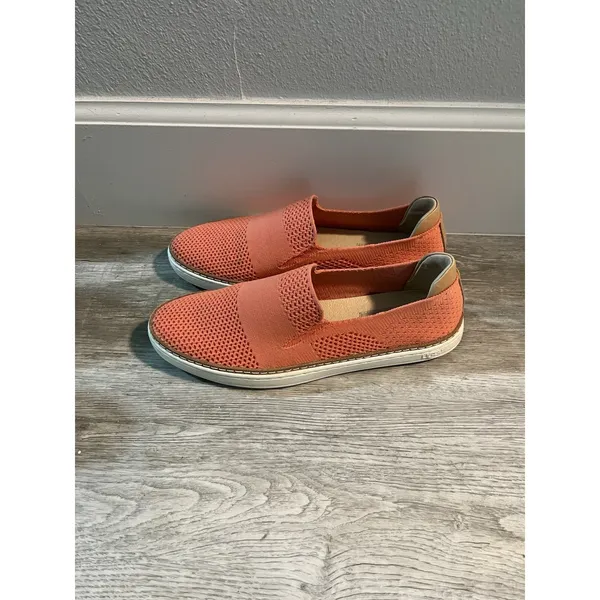 Ugg Sammy Slip On Comfort Knit Sneakers Coral Women's Size 7 - Image 6