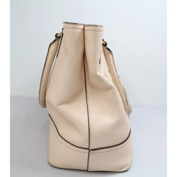 Kate Spade Jenner MacCall Cow Light Pink Leather Shoulder Tote‎ Bag - Image 3