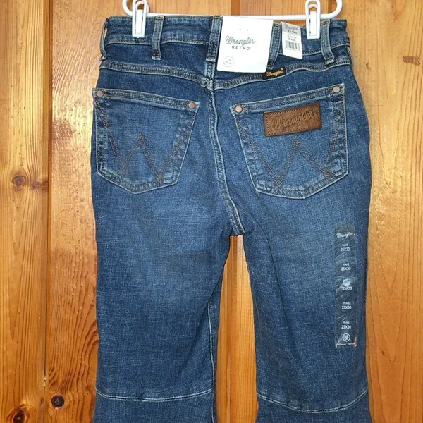 Wrangler retro women’s flare western jeans size 25X30 cowgirl rodeo jeans NWT - Image 8