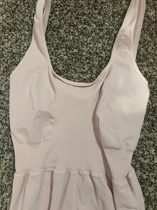 Free People Pink Good Karma Runsie - Image 3