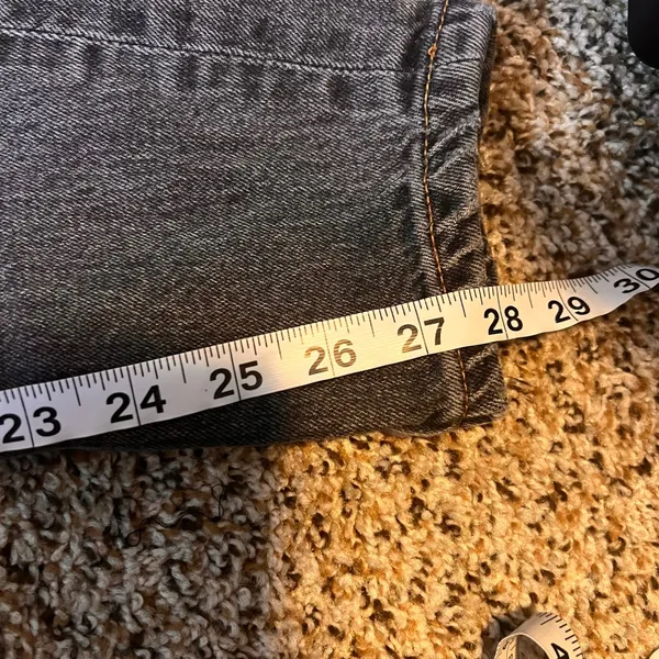 WEWOREWHAT High Rise Black Wash Denim Jeans‎ Size 25 - Image 5