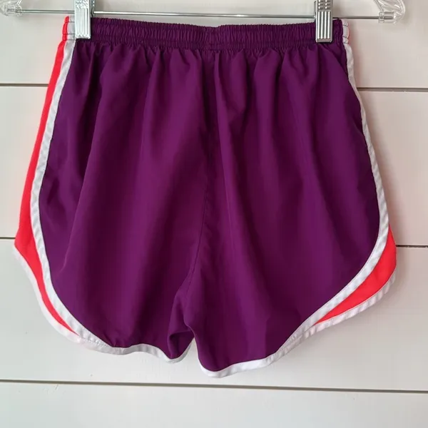 Nike Women's Purple and Pink Running Shorts Sz S - Image 3