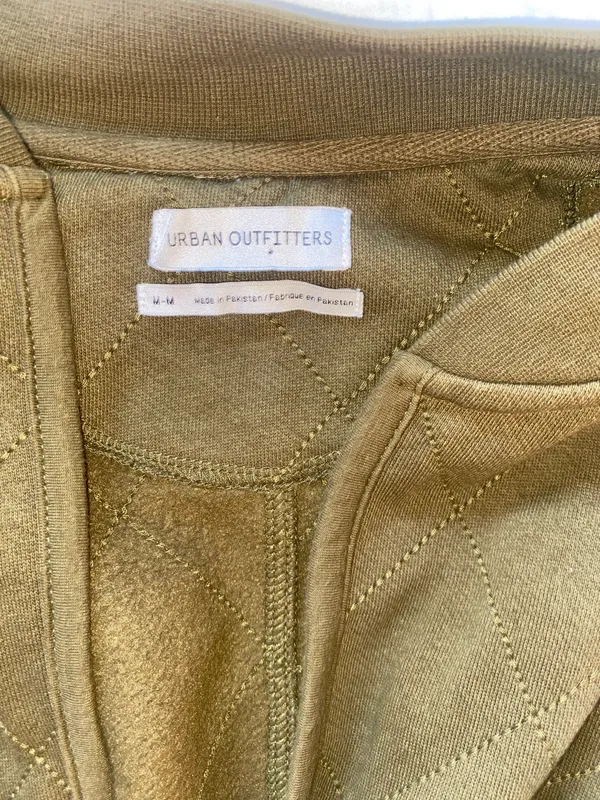 Urban Outfitters Olive Bomber Jacket - Image 2