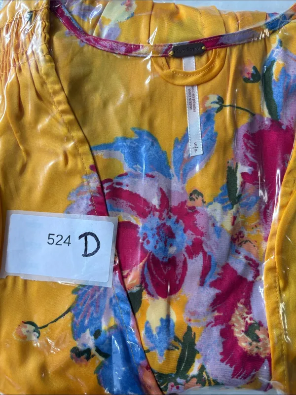 Free People Yellow Floral Maxi Duster - Image 11