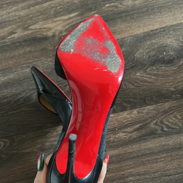 Christian Louboutin Black Heel - Image 7