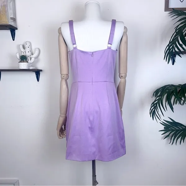 Elliatt Katherine Draped Mini Dress - Lilac Size Small NWT - Image 6