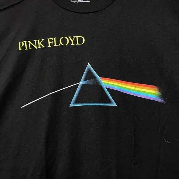 Pink Floyd Dark Side of the Moon Album Cover Art Rock Tee XL - Image 3