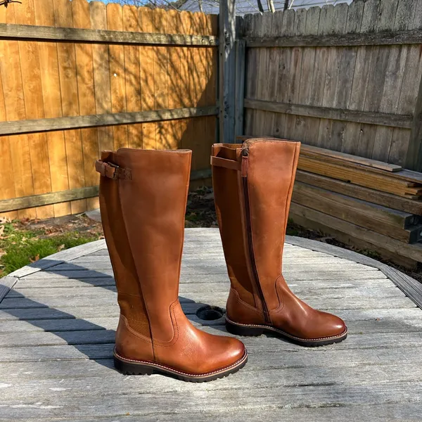 Knee High and Riding leather Boots- soft walk inara boots size 7.5‎ - Image 5
