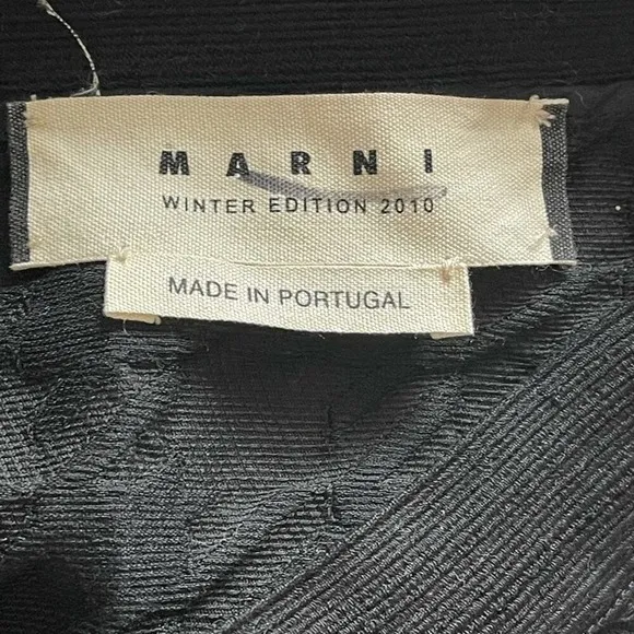 Marni Winter Collection Skirt‎ Black Size 6 - Image 8