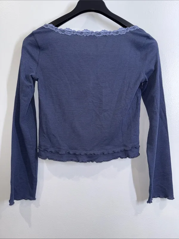 Free people intimately spring break long sleep pajama top size XS - Image 5