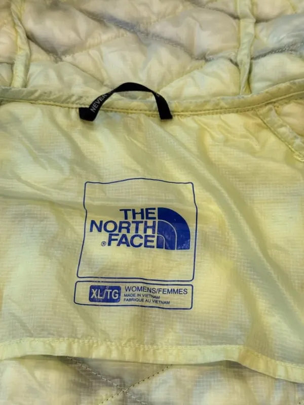 The North Face women's XL blue Thermoball quilted puffer coat MSRP $250. - Image 2