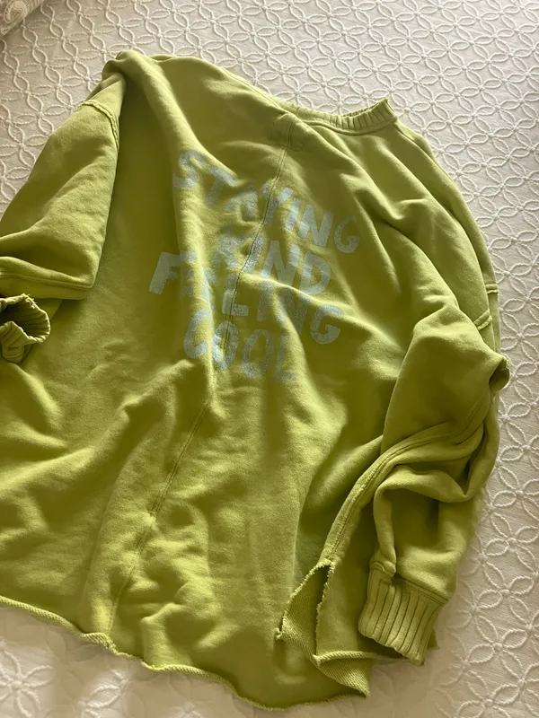 Aerie Distressed Oversized Crewneck - Image 13