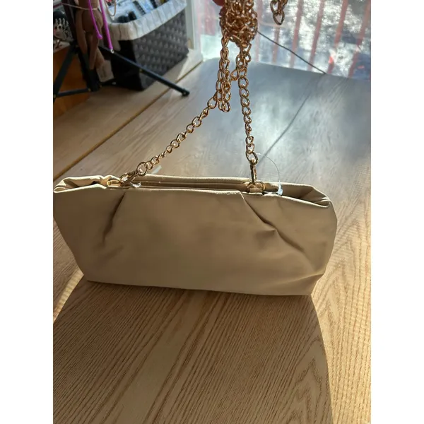 New Women’s A New Day Faux Suede Look Handbag 👜 Purse Snap Closure 7”x13.5”x7” - Image 2