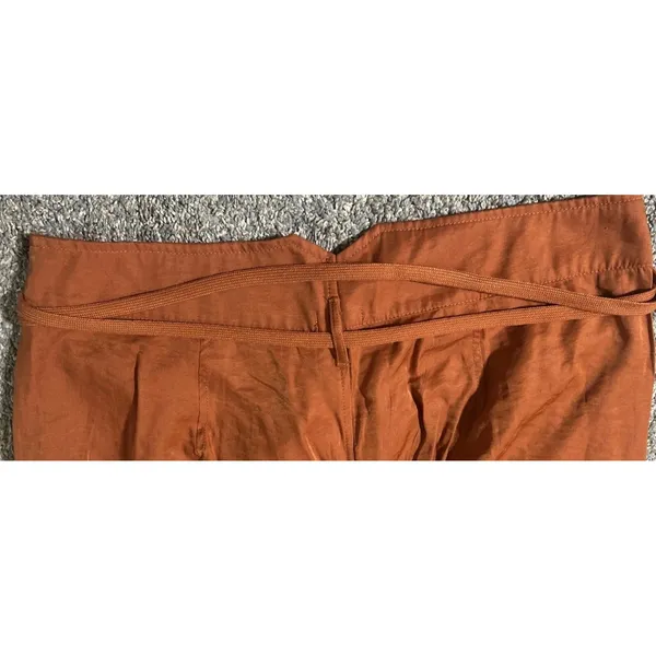 Anthropologie TINY Heidi Pants Sz L Burnt Orange Boho-Chic Vintage-inspired NWOT - Image 11
