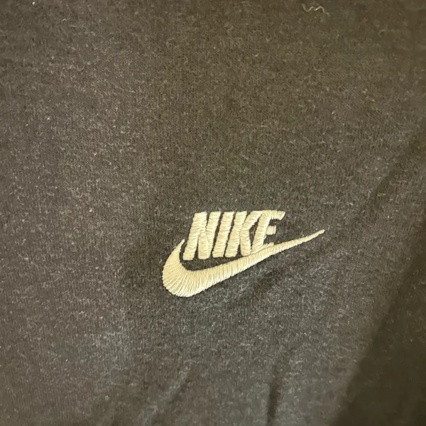 Nike Women's Black Cowl Neck Sweatshirt - Image 3