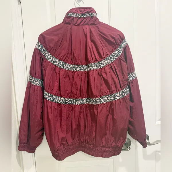 FREE PEOPLE WE THE FREE On My Mind Bomber Jacket size Small Winter Oversized‎ - Image 4