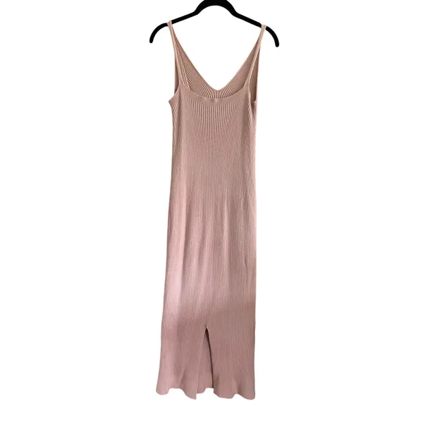Amazon RSIV Sleeveless Sweater Dress Beige Size Medium - Image 4