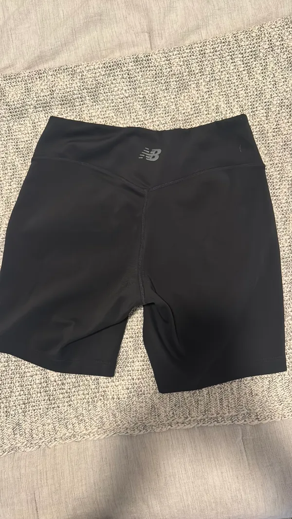 New Balance Biker Shorts Black - Image 2