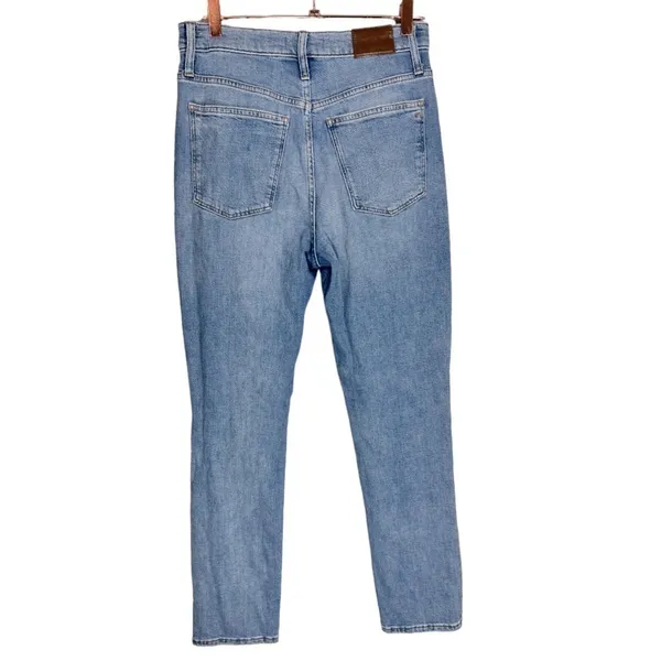 Madewell‎ Women's High-Rise Slim Boyjean Summit Wash Size 26 Denim Casual - Image 6