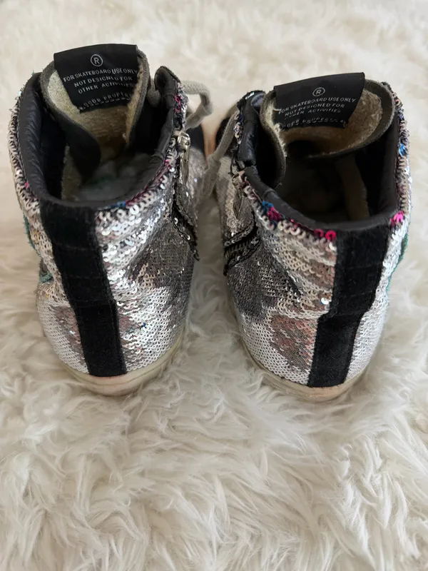 Golden Goose Slide High Top Sneakers - Image 5