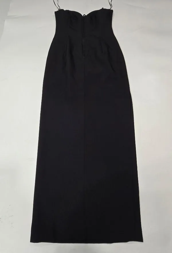 Bardot Eleni Midi Dress in Black - Image 15