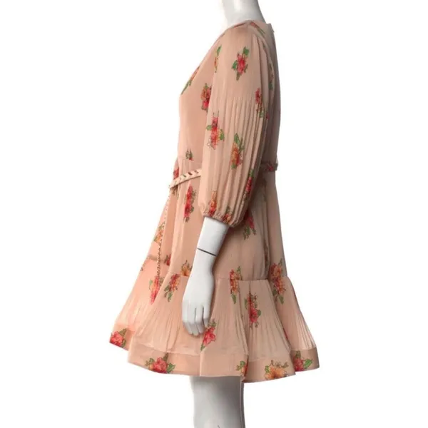 NWT zimmermann pleated floral dress AU0 - Image 6