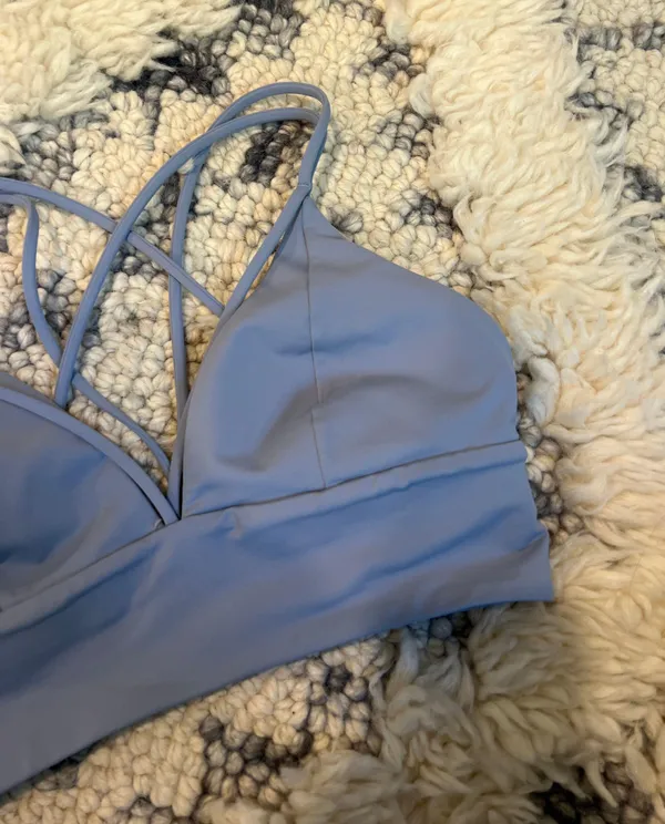 Lululemon Blue Strappy Bra - Image 4