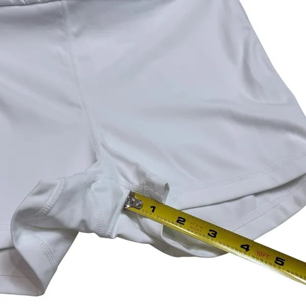 Eugenia Kim Serena Tennis Skirt Skort White Bubble Pickleball Athletic‎ M - Image 15