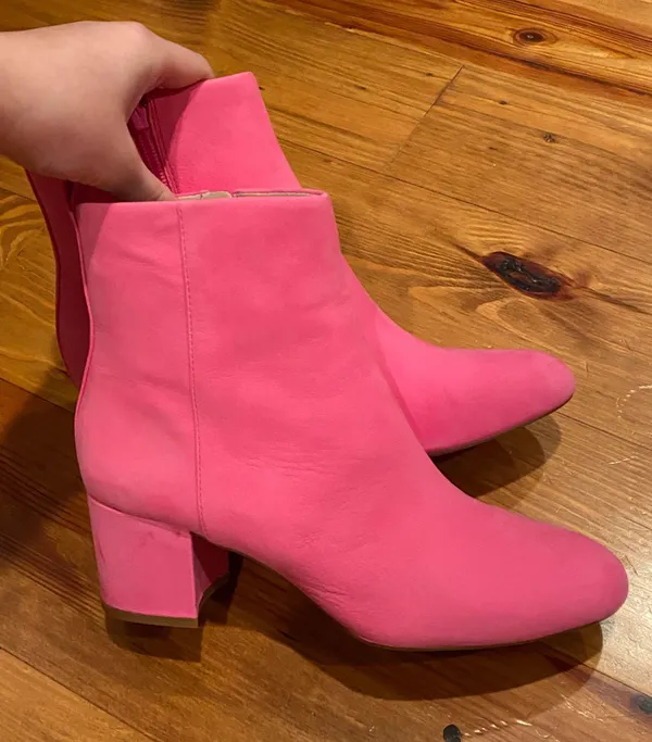 pink boots Size 8.5 - Image 2