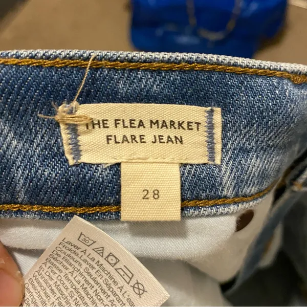 Madewell The Flea Market Flare Jean size 28 (hemmed) - Image 10