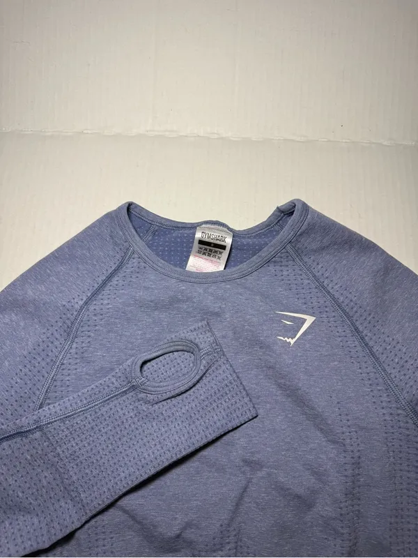 Gymshark Vital Seamless Long Sleeve Crop Top - Image 2