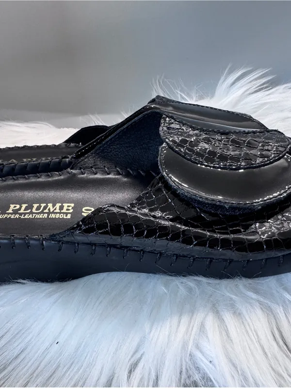 Paola Adjustable Leather Slide Sandals Women’s Size 40 Made in Italy - Image 5