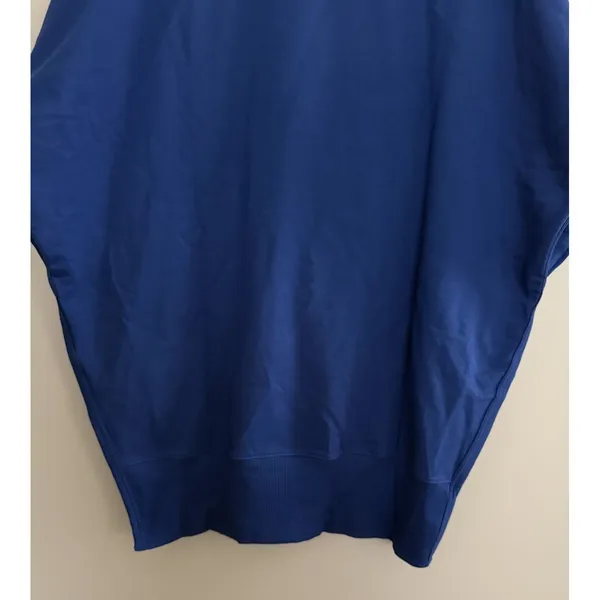 Universal Standard Fiona Open Side Sweatshirt Cotton‎ Blue Size Small (14-16) - Image 6