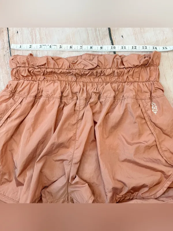 FP Movement Free People Womens Peach The Way Home Athletic Shorts Medium Pull On - Image 6
