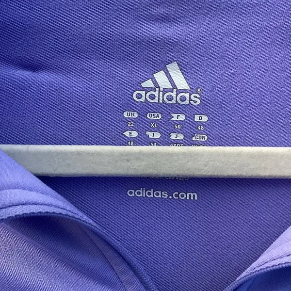 Adidas Purple Quarter Zip - Image 2