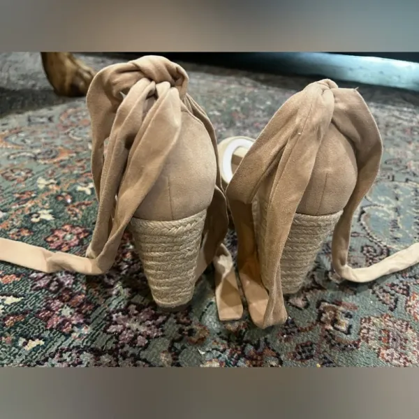 FINAL PRICE Brand New ZBY Wedges - Image 5