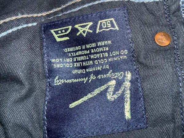 Citizens of humanity by Jerome Dahan dark wash bootcut jeans non distressed size - Image 3