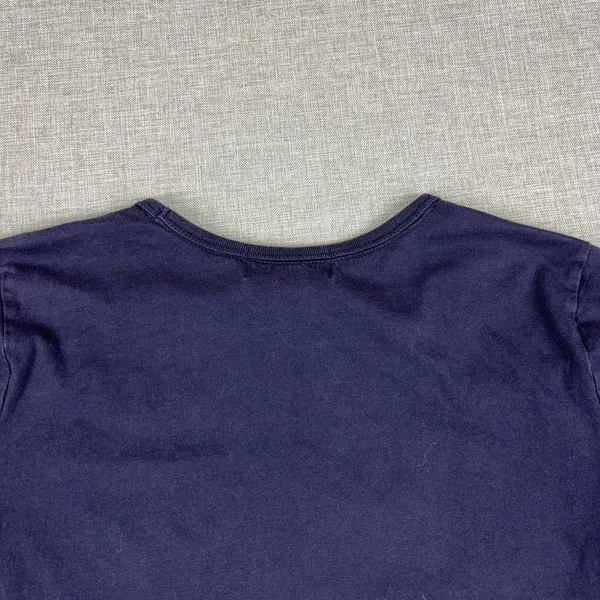 Lauren Ralph Lauren T-Shirt Womens L Blue Crew Neck Short Sleeve Colorblock - Image 14