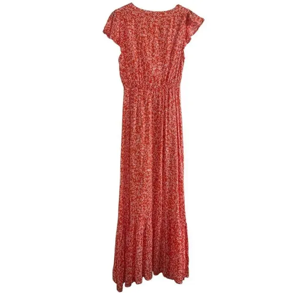 ✨Vici Kissed By The Sun High Low Pocketed Tie Maxi Sz Medium Dress✨ - Image 10