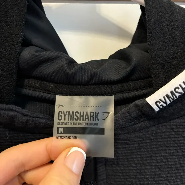 Gymshark True Texture Hooded Bomber Jacket - Image 4