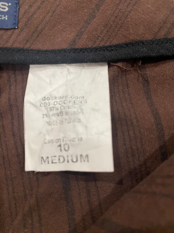 Dockers Brown Pants Size 10 - Image 7
