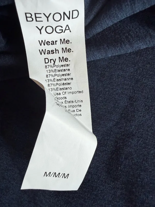 Beyond Yoga Spacedye Laid Back Wide Leg Pant Navy Medium NWT STITCH FIX - Image 10
