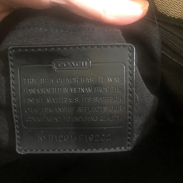 Coach Signature Multifunction Diaper Travel bag - Image 3