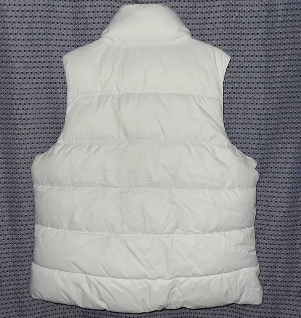 White  Puffer Vest - Image 2