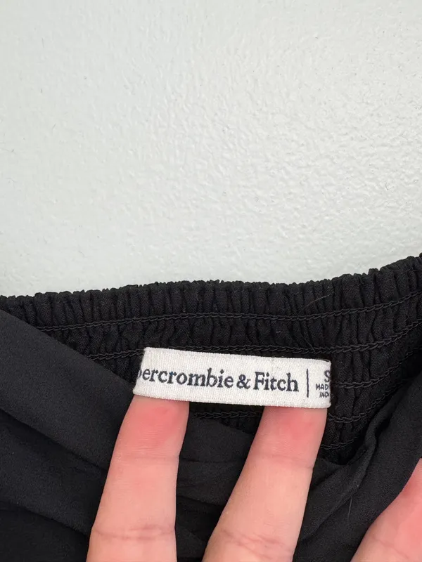 Abercrombie Top Black Long Sleeve S - Image 3