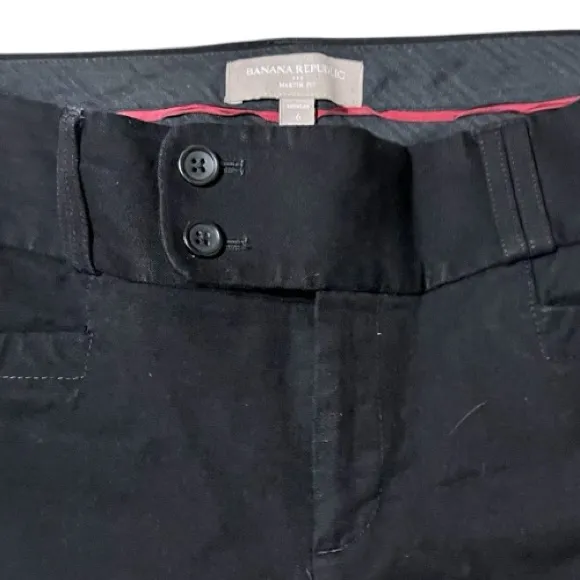 Black Flared banana republic stretchy Pants - Image 3